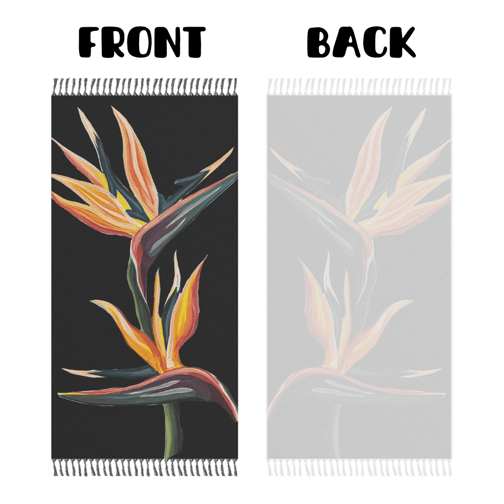 Birds of Paradise swimsuit mockup